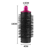 Black Red Dyson Airwrap Comb Attachment for Hair Dryer thumbnail