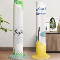 Universal Dust-proof Fan Cover - Size l Vertical - Green Leaf - S thumbnail