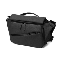Waterproof Men Messenger Bag With Usb Charging Port Multifunctional Design - Dark Blue thumbnail