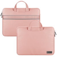 13 / 14 Inch Waterproof Pu Laptop Inner Bag - Brown thumbnail