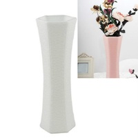 3-piece Plastic Hydroponic Vase Set for Creative Home Decor - White thumbnail