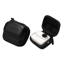 Portable Insta360 Go 3 Mini Body Bag with Carabiner - Black thumbnail