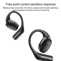 Black Open Wireless Bluetooth Earphones - Ysp18 Ows thumbnail