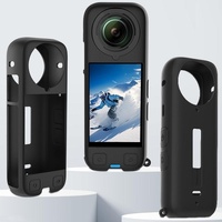 Black Silicone Case for Insta360 X4 Ox4-jst-cy Body thumbnail