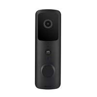Wireless Smart Doorbell With Two-Way Intercom & Night Vision - Battery Powered - Black thumbnail