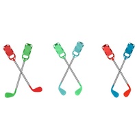 Game-ready Golf Grips by Iplay Hbs - Switch Up your Game - Animal Forest Blue + Animal Forest Green thumbnail