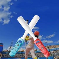 Red Oled Baseball Grip for Nintendo Switch thumbnail