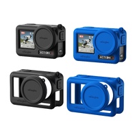 Protective Silicone Case for Dji Action Camera Accessories - Black thumbnail