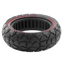 Electric Scooter Tire - 10x3 53.5 Card 255x80 & 80 / 65-6.5 Universal Off-road Red thumbnail
