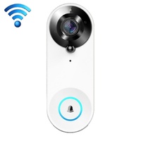 1080P Smart Doorbell With 150 Degree Wide Angle - Black thumbnail