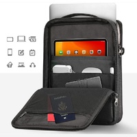 Waterproof Multifunctional Laptop Bag - 13.3-14 Inch - Black thumbnail
