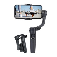 Smart Handheld Mobile Stabilizer - Anti-shake - Black thumbnail