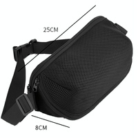 Bluetooth Speaker Messenger Bag for Jbl Flip / Ue Boom / Beats Pill - Black thumbnail