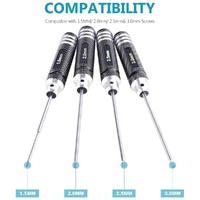 Drone Repair & Disassembly Tool - Inner Hex T6 / T9 Screwdriver thumbnail