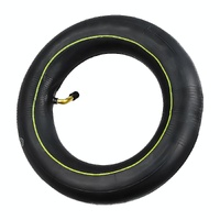 Electric Scooter Inner Tube - 10x2.5 / 2.75 45 Degree Valve Thickened Yellow Stripes thumbnail