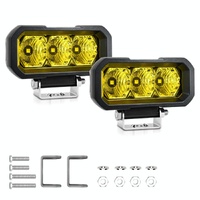 40W 9V - 30V 5 Inch Waterproof 3 - Eye Headlight - Spotlight White Light thumbnail