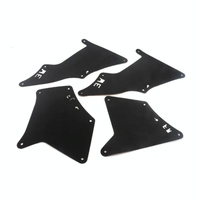 Front Wheel Fender Leather Lining For 03-17 Toyota Prado 2700 4000 Black thumbnail