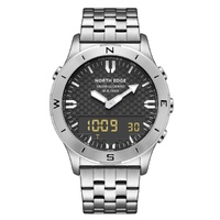 Stainless Steel Multifunction Smart Watch for Men - Waterproof thumbnail