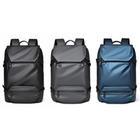 Travel Backpack for Men - Compact and Durable - Black thumbnail
