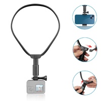 Neck Mount For Sports Camera And Cell Phone Vlogging thumbnail