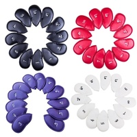 Versatile Golf Hat Cover with 12-in-1 Functionality - Black Litchi Texture thumbnail
