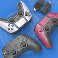 Wireless Bluetooth Game Controller for Ps5 / Ps4 / Pc - Black + White thumbnail