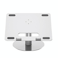 Silver 360 Degree Rotating Aluminum Laptop Stand thumbnail
