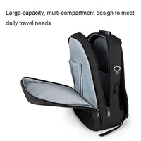 13-15.6 Inch Anti-theft Laptop Backpack in Mysterious Black thumbnail