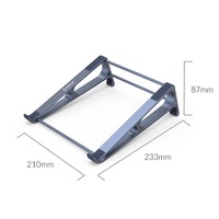 Vertical Laptop Storage Holder - Multi-functional Grey thumbnail