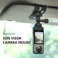 360 Degree Rotating Sun Visor Camera Mount for Vlogging thumbnail