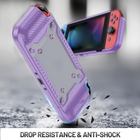 Protective Tpu Pc Case for Nintendo Switch Oled - Lilac thumbnail