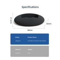 Silicone Desktop Base for Insta360 X3 Amagisn thumbnail
