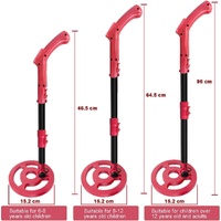 Outdoor Treasure Hunter Metal Detector for Kids - Science Toy - Red thumbnail