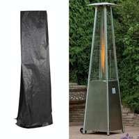 Outdoor Furniture Cover - Rainproof & Dustproof - 221x53x61cm - Black / Silver thumbnail