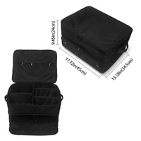 Black Folding Golf Bag with Large Capacity thumbnail