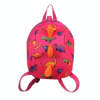 Durable Dinosaur Backpack for Kids - Lost Proof - Pink thumbnail