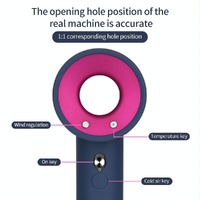 Shockproof Silicone Case For Dyson Hair Dryer - Pink thumbnail