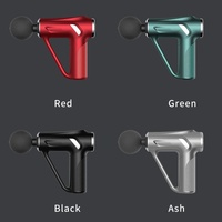 Electric Triangular Fascia Massage Gun - Silver Button Style thumbnail