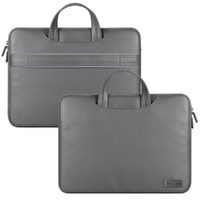 15 Inch Waterproof Laptop Bag with Power Pack and Inner Pouch - Brown thumbnail