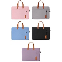 Lightweight Portable Laptop Liner Bag - Fits 14 / 14.6 Inch - Pink thumbnail