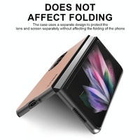 Leather Shockproof Case for Samsung Galaxy z Fold 4 / 5g - Pink thumbnail