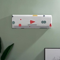 Anti-dust Hanging Air Conditioner Cover - All Inclusive - 95x31x21cm - Flower thumbnail