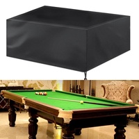 Water-repellent Billiard Table Cover - 287x155x82cm - Black thumbnail