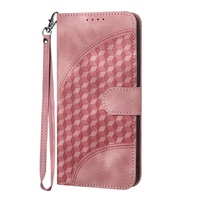 Embossed Elephant Head Phone Case for Samsung Galaxy z Fold 4 5g with Lanyard - Light Purple thumbnail