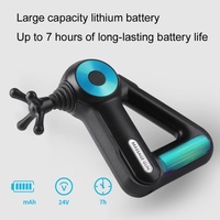 Electric Triangle Fascia Massager For Muscle Relaxation - Blue thumbnail