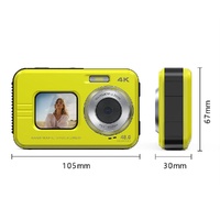 Waterproof 48mp Dual Screen Outdoor Camera - Wdc901 - Black thumbnail
