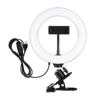 7.9 Ring Selfie Light with Dual Colour Led for Vlogging & Photography thumbnail