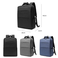 Multifunctional Laptop Backpack in Oxford Cloth - Cxs-605 - Black thumbnail