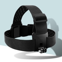 Adjustable Head Strap with Phone Clamp for Gopro and Action Cameras thumbnail