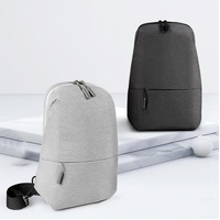 Adjustable Sports Chest Bag Lightweight & Versatile - Elegant Grey thumbnail